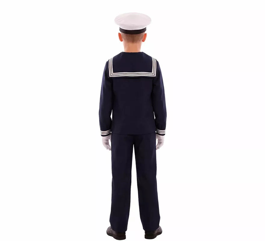 Translation missing: de.Disfraz de Marinero azul para niño
