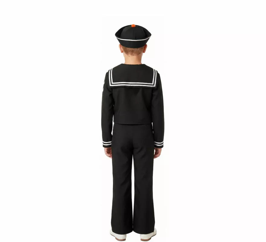 Translation missing: de.Disfraz de Marinero negro para niños