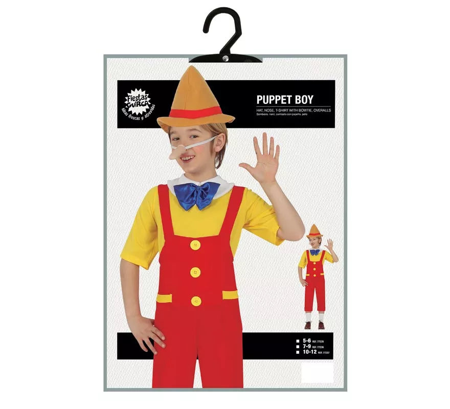 Translation missing: de.Disfraz de Marioneta de Cuento para niño
