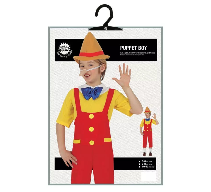 Translation missing: de.Disfraz de Marioneta de Cuento para niño