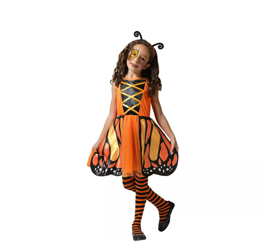 Translation missing: de.Disfraz de Mariposa Monarca para niña