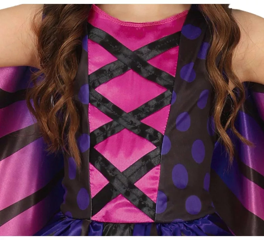 Disfraz de Mariposa morada para niña