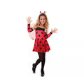 Disfraz de Mariquita con alas para niña