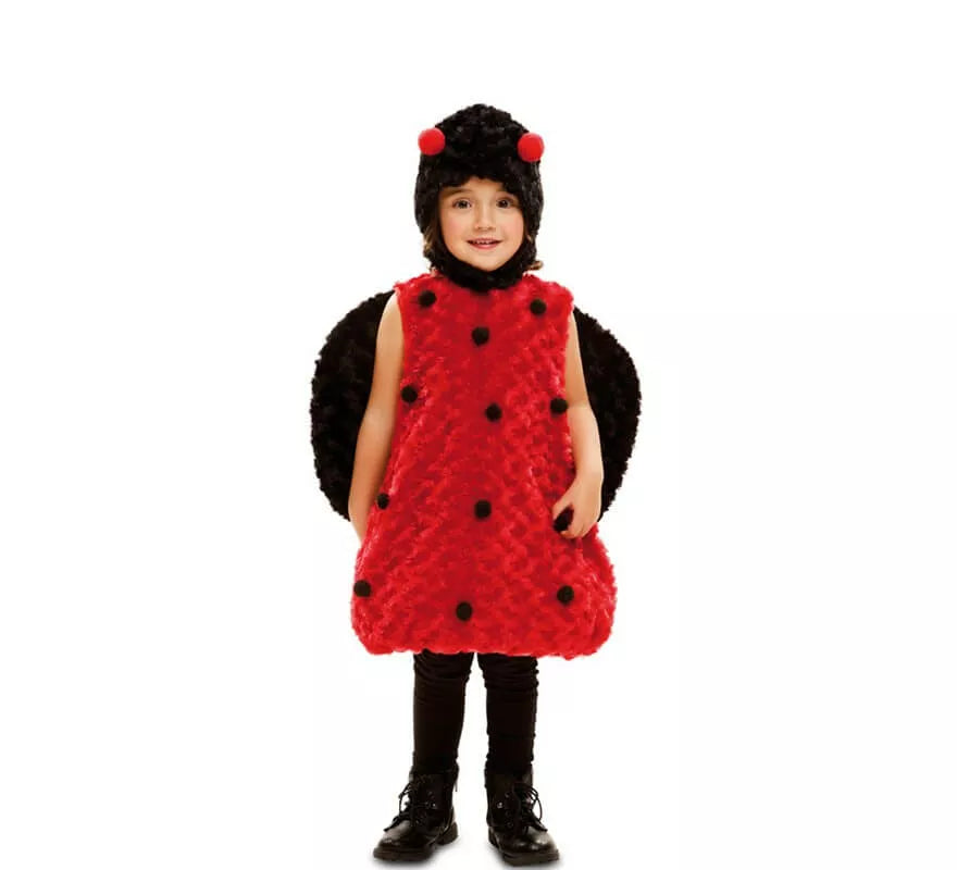 Translation missing: de.Disfraz de Mariquita de Peluche para niños