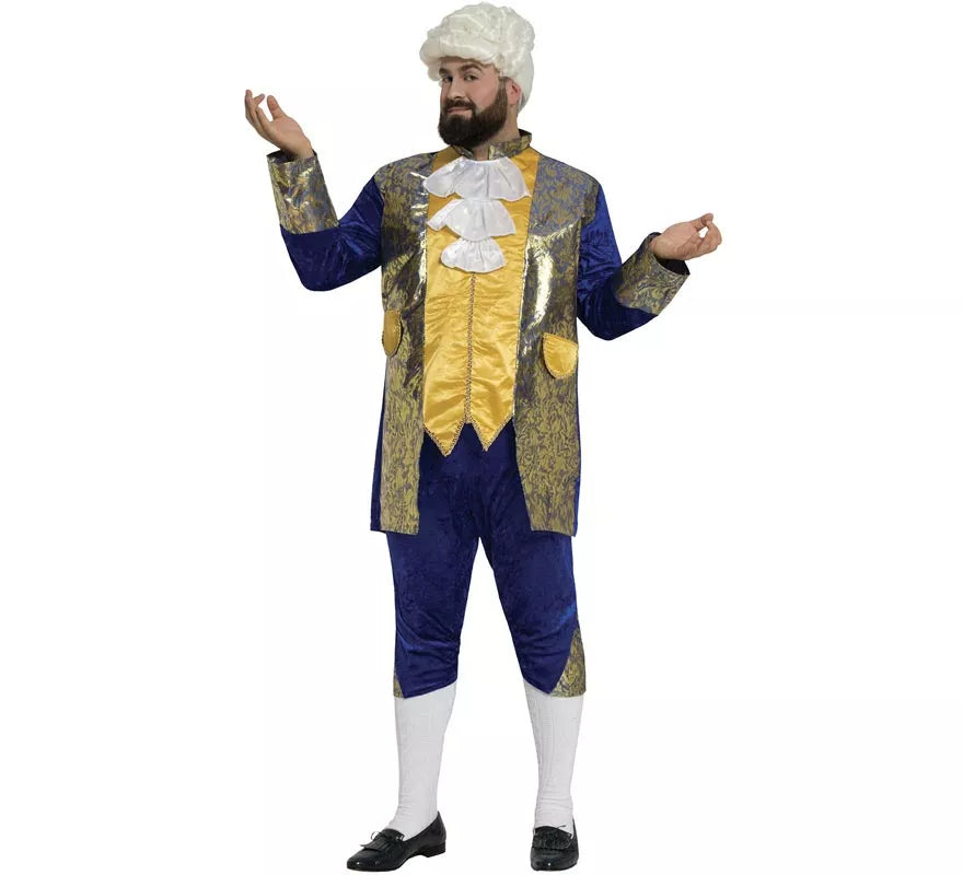 Disfraz de Marqués azul