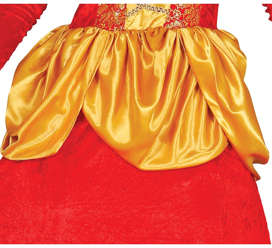Disfraz de Marquesa roja para mujer