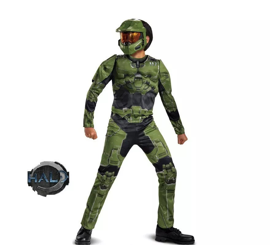 Translation missing: de.Disfraz de Master Chief Halo de Lujo para niño