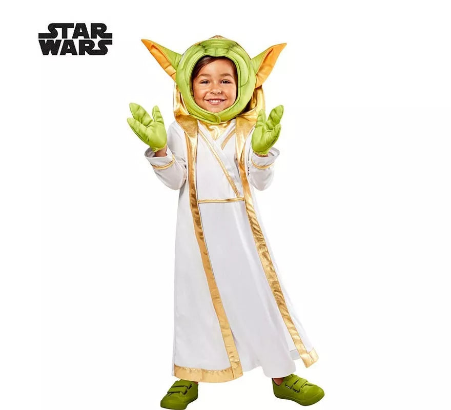 Translation missing: de.Disfraz de Master Yoda Young Jedi star wars deluxe para niños