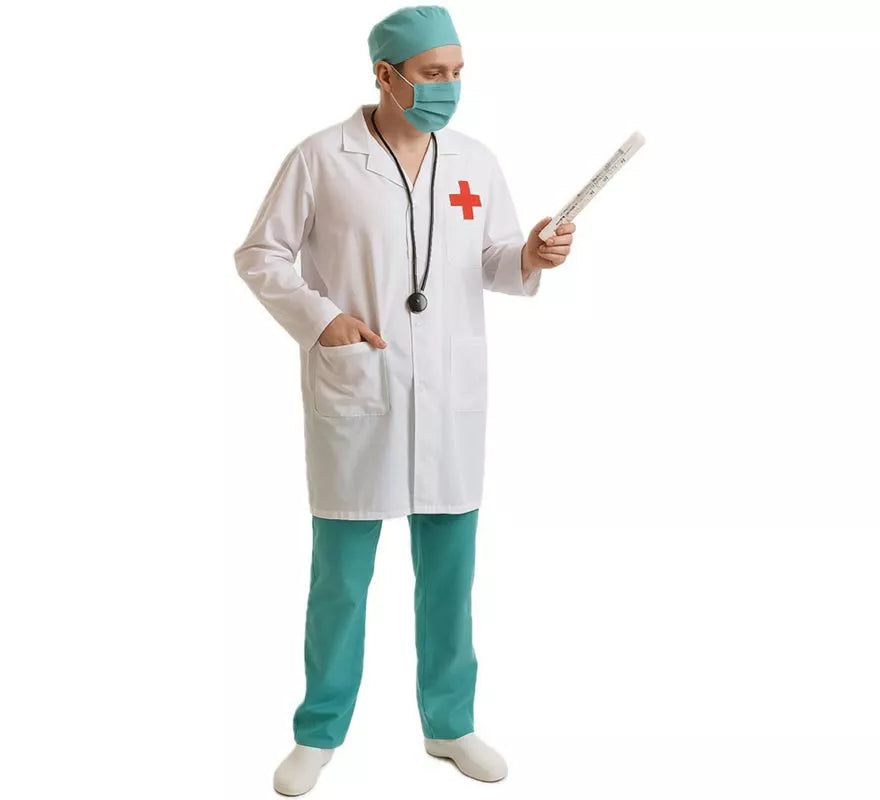 Translation missing: de.Disfraz de Médico cirujano para hombres