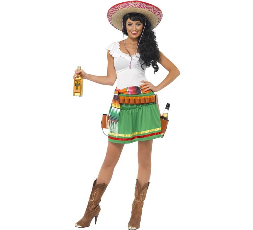 Translation missing: de.Disfraz de Mexicana del Tequila para mujer