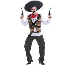 Mexikanisches Pancho Kostüm für Herren