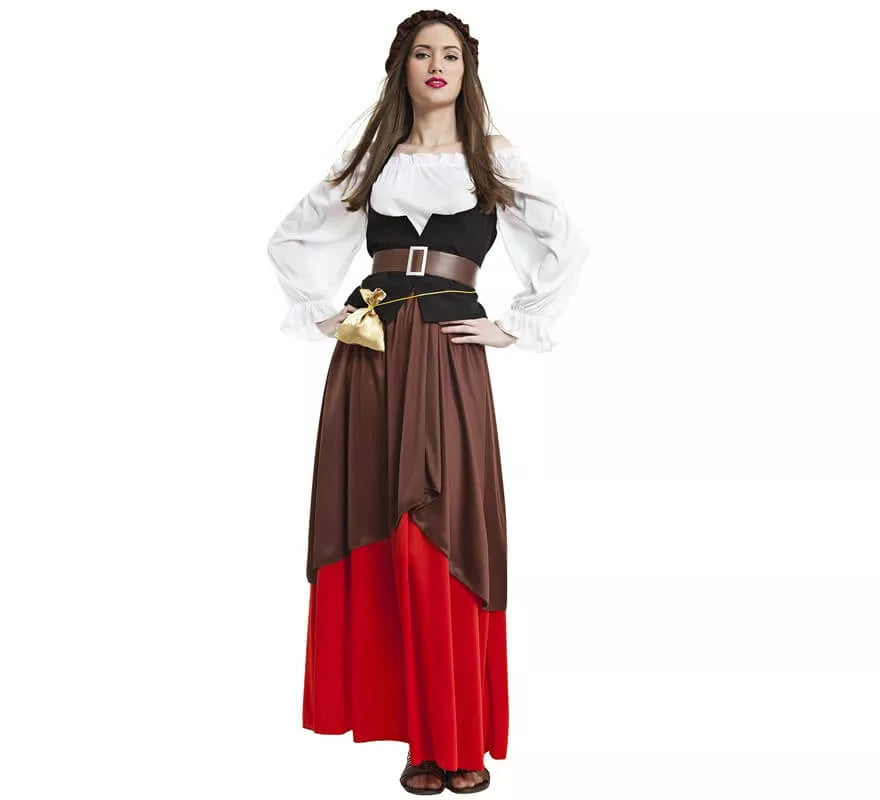 Translation missing: de.Disfraz de Mesonera Medieval para mujer
