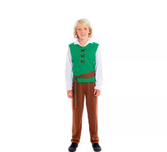 Klassisches mittelalterliches Wirtskostüm für einen Jungen