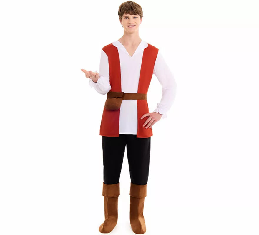 Translation missing: de.Disfraz de Mesonero Medieval para hombre