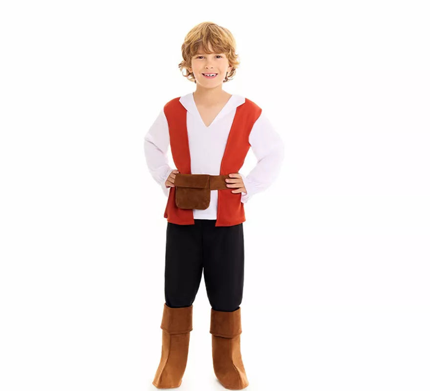Translation missing: de.Disfraz de Mesonero Medieval para niño