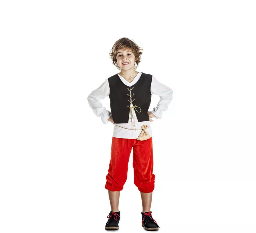 Disfraz de Mesonero medieval para niño