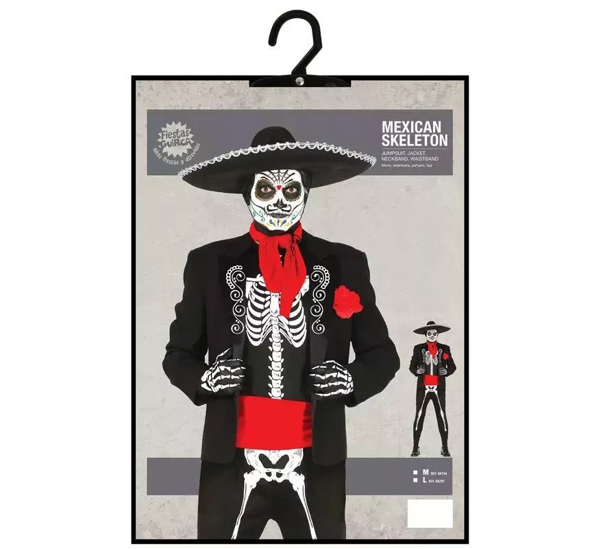 Translation missing: de.Disfraz de Mexican Skeleton