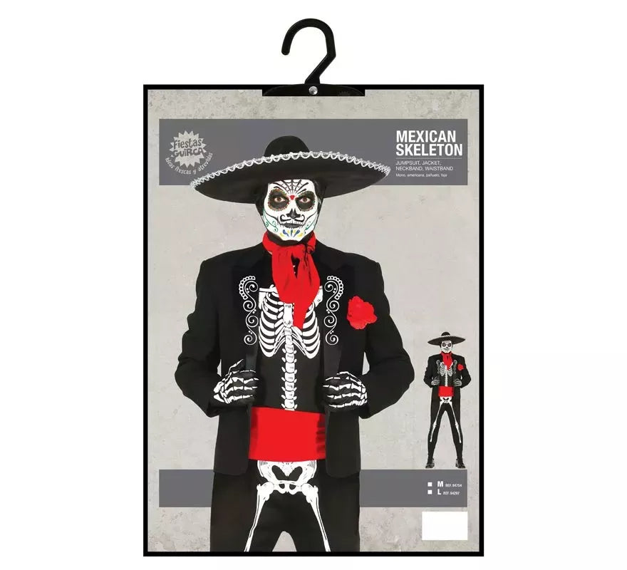 Translation missing: de.Disfraz de Mexican Skeleton