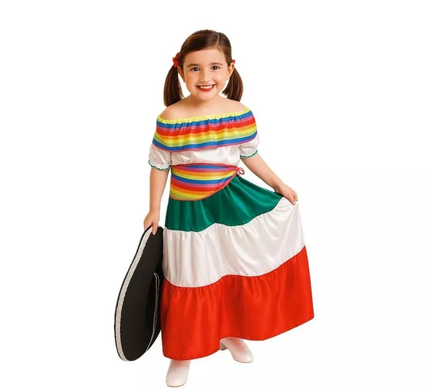 Translation missing: de.Disfraz de Mexicana para niña