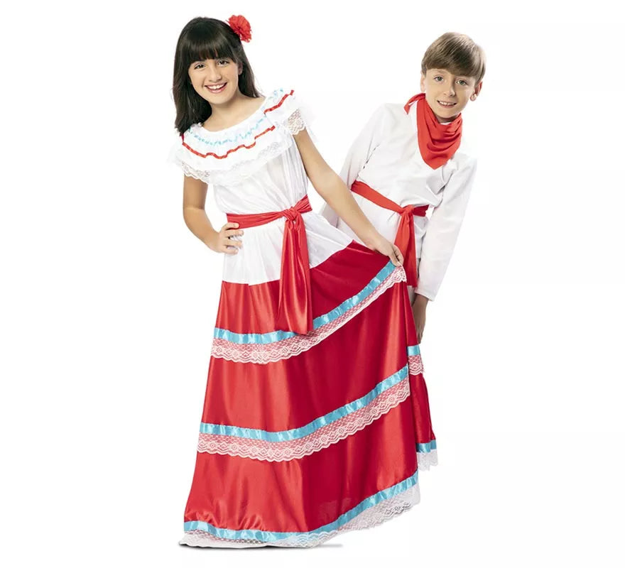 Translation missing: de.Disfraz de Mexicana para niña