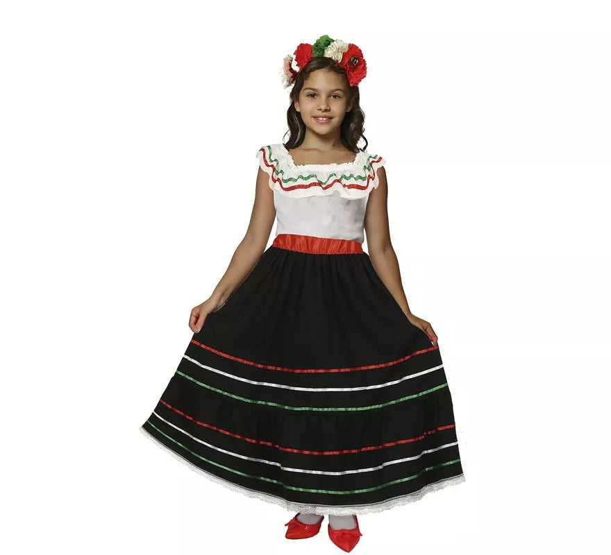 Translation missing: de.Disfraz de Mexicana para niña