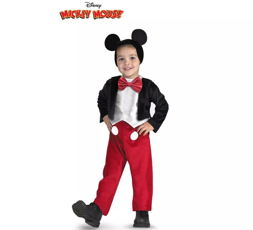 Translation missing: de.Disfraz de Mickey Mouse Deluxe para niño