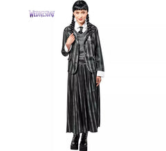 Addams Family Wednesday School-Kostüm für Damen