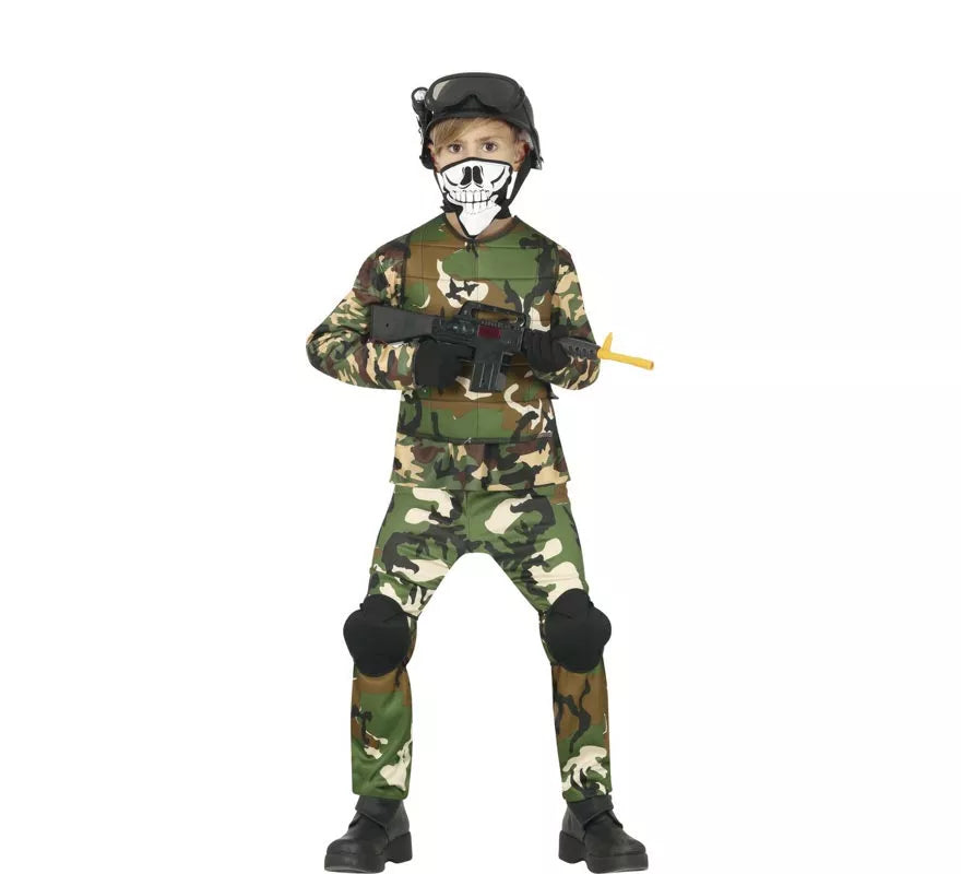 Translation missing: de.Disfraz de Militar de Élite para niños