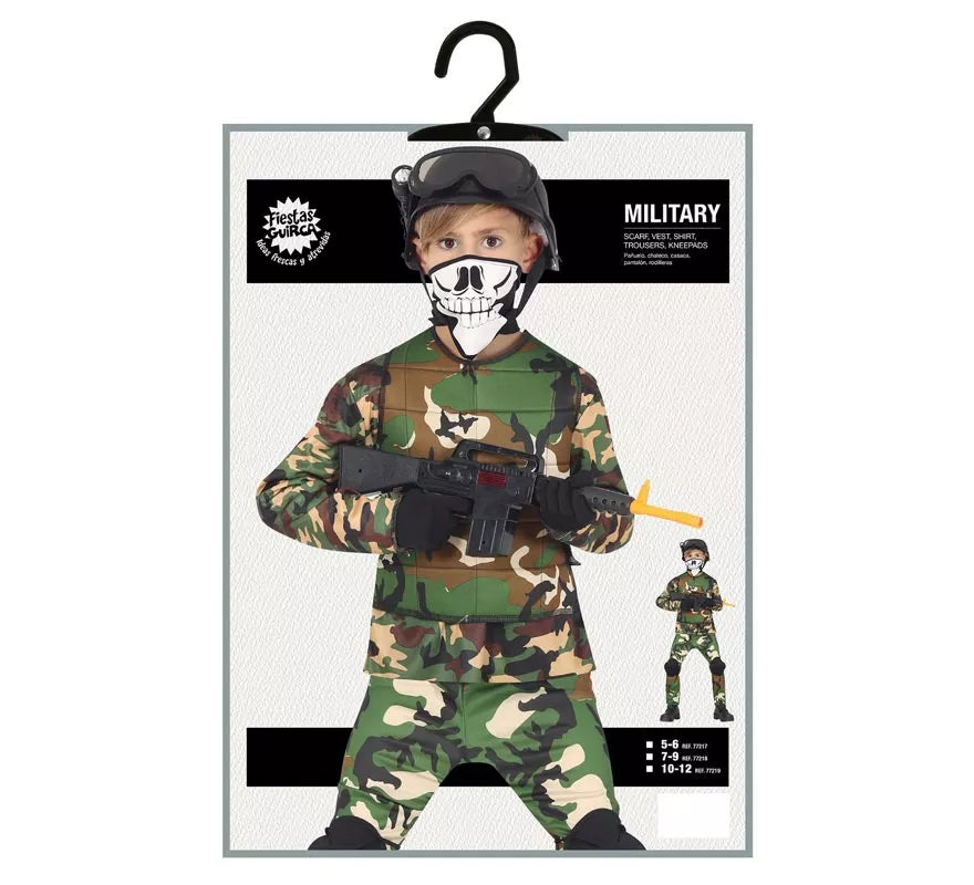 Translation missing: de.Disfraz de Militar de Élite para niños