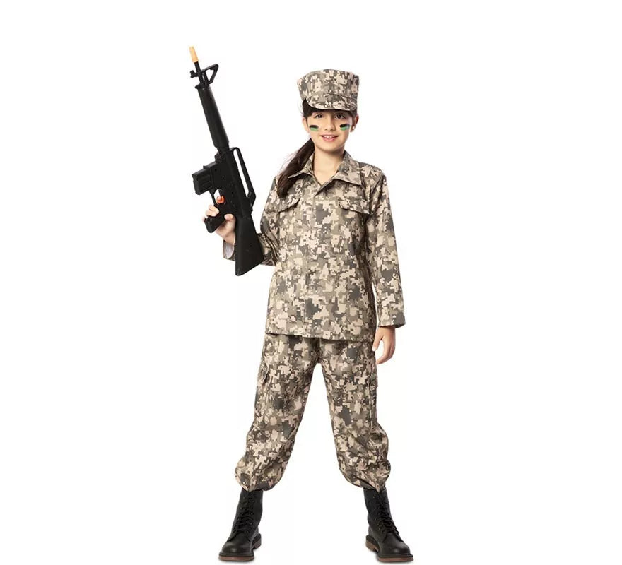 Translation missing: de.Disfraz de Militar para niños
