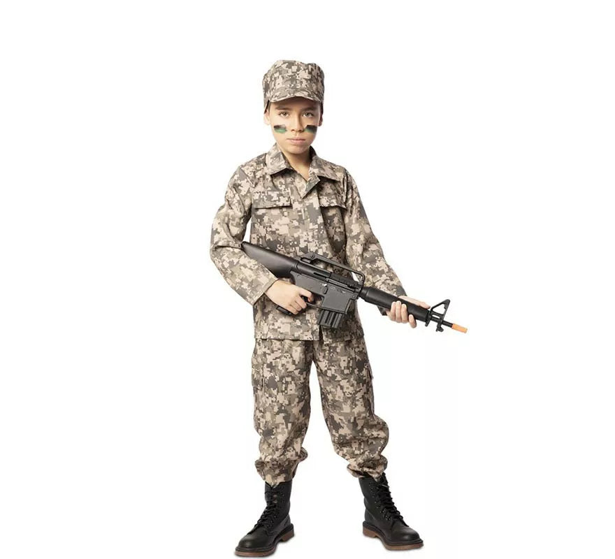Translation missing: de.Disfraz de Militar para niños