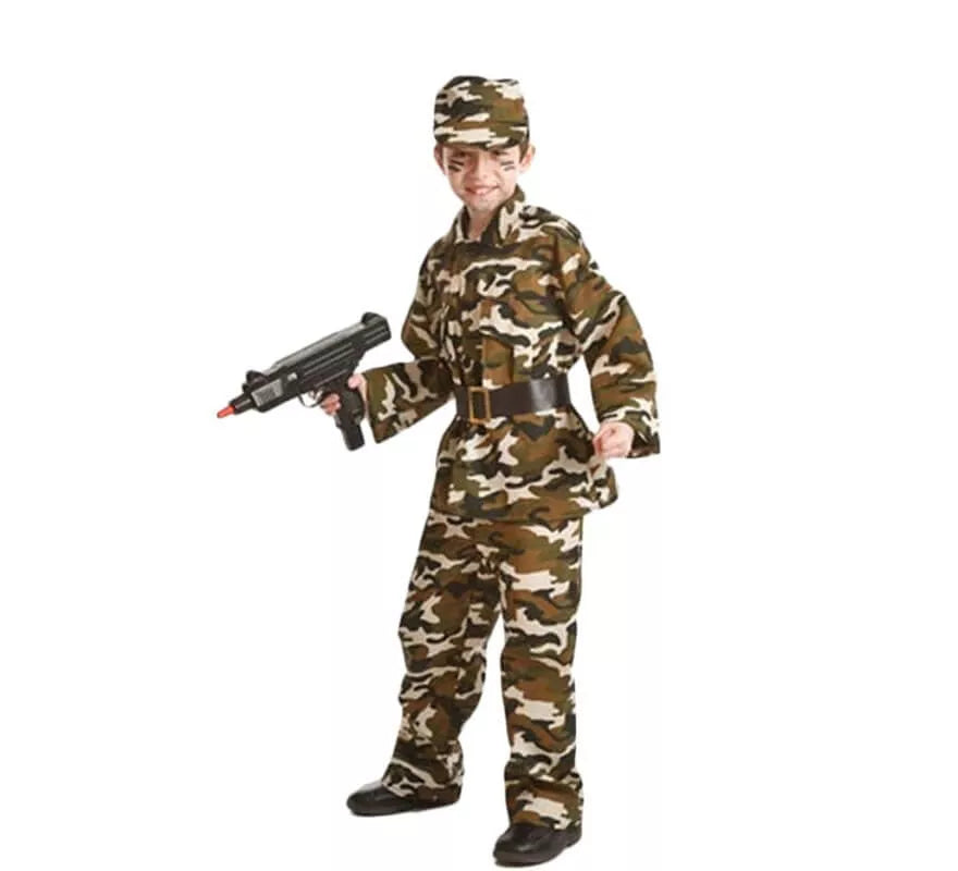 Translation missing: de.Disfraz de Militar para niños