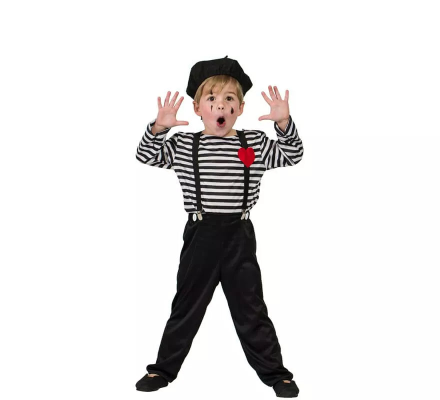 Translation missing: de.Disfraz de Mimo para niño