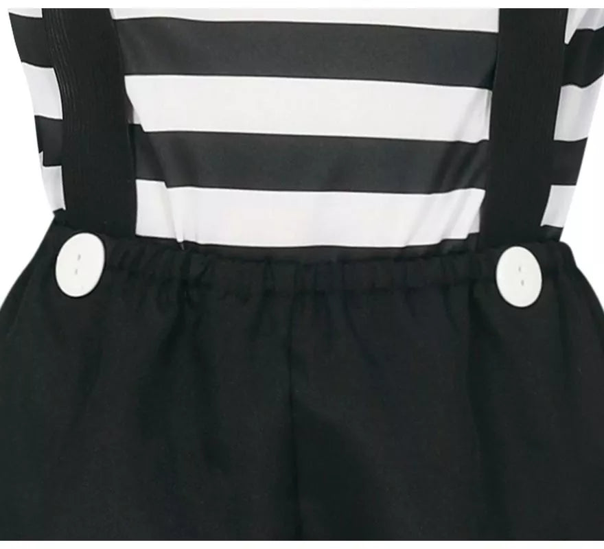 Disfraz de Mimo Parisino para niños