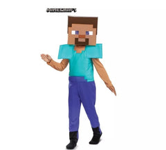 Minecraft Steve Deluxe Kostüm für Jungen