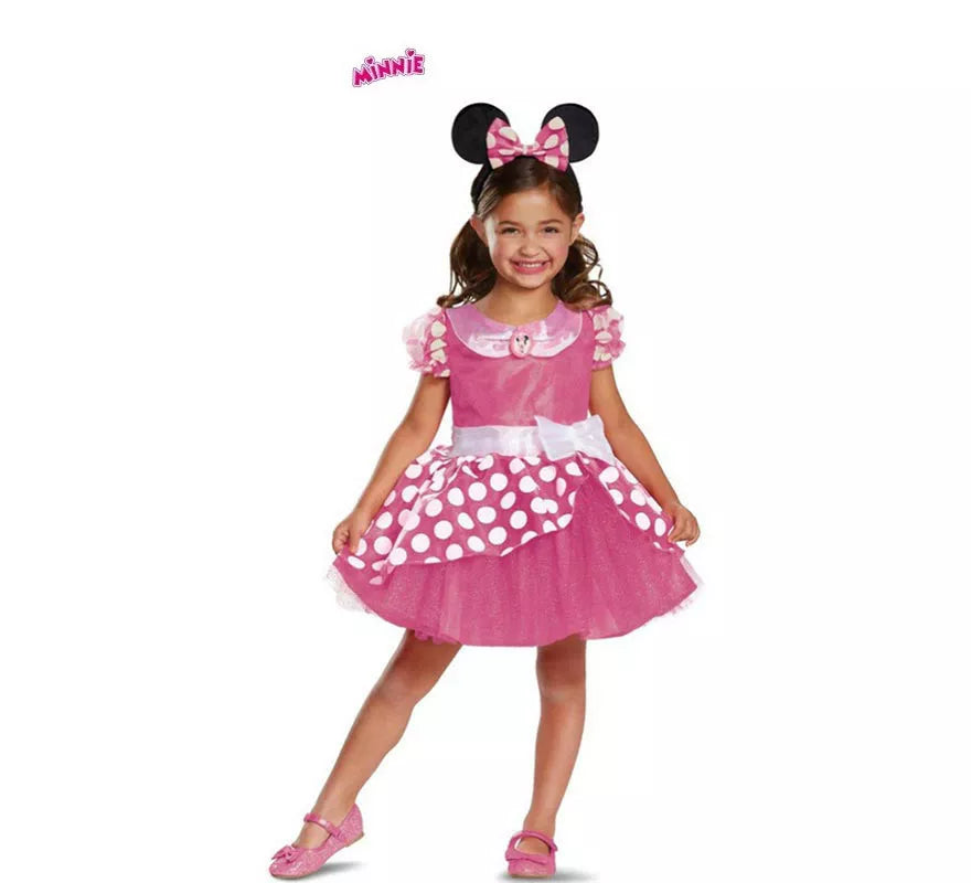 Translation missing: de.Disfraz de Minnie Mouse Deluxe de Disney para niña