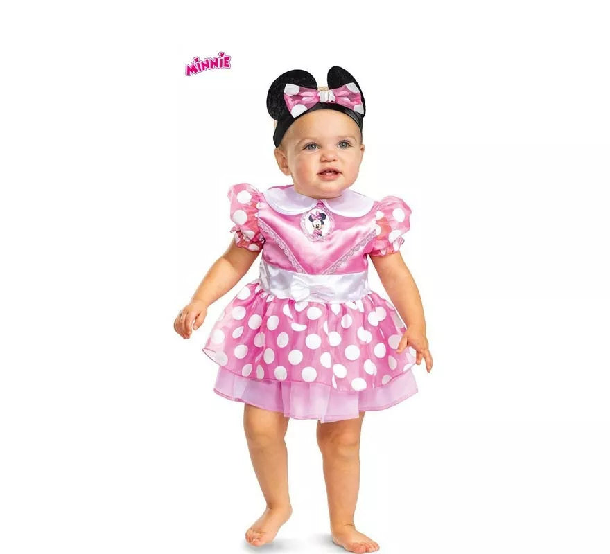 Translation missing: de.Disfraz de Minnie Mouse Disney clásico para bebé