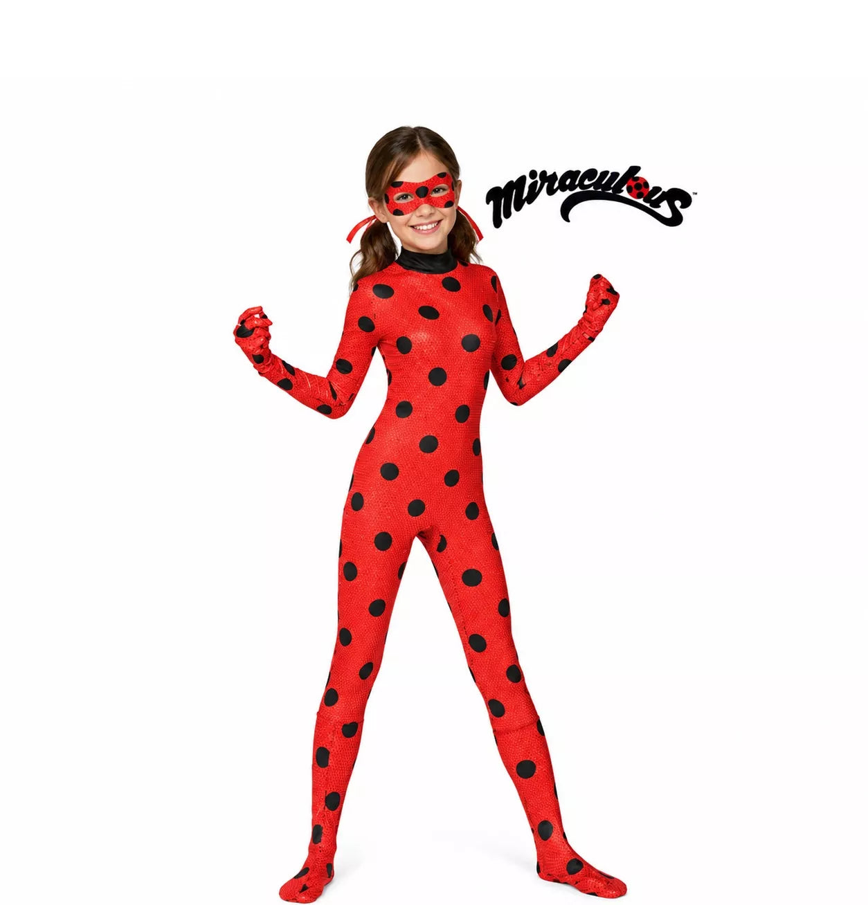 Translation missing: de.Disfraz de Miraculous Ladybug con peluca para mujer