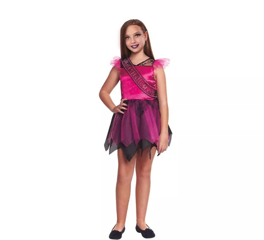 Translation missing: de.Disfraz de Miss Halloween para niña