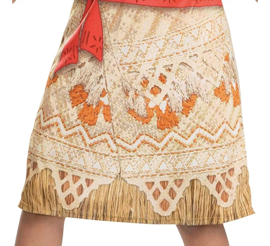 Translation missing: de.Disfraz de Moana Vaiana básico plus para niña