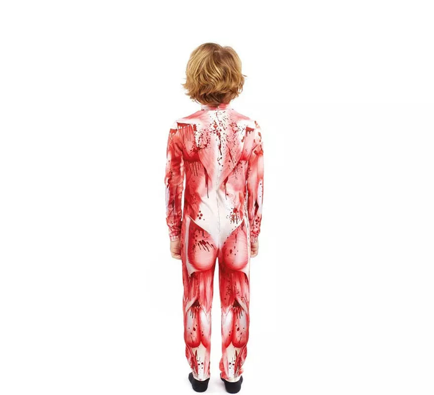 Translation missing: de.Disfraz de Modelo Anatómico con Músculos para niño y adolescente
