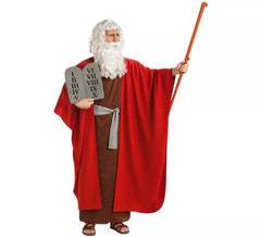 Moses Kostüm mit Kommandotabellen für Männer
