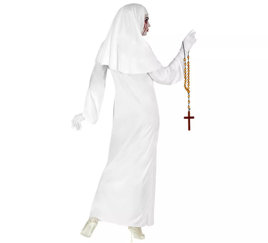 Translation missing: de.Disfraz de Monja Blanca para mujer