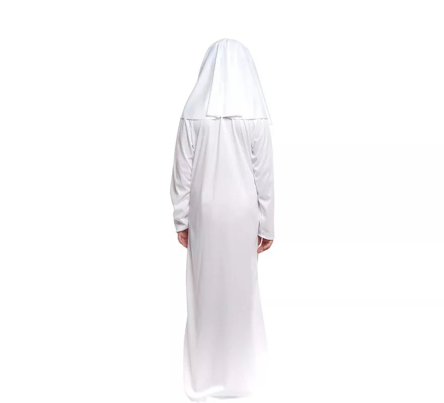 Translation missing: de.Disfraz de Monja Blanca para niña