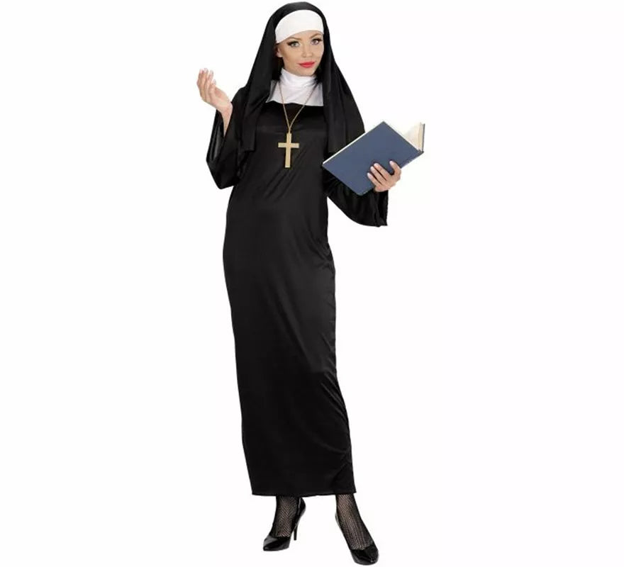 Translation missing: de.Disfraz de Monja Clásica para mujer