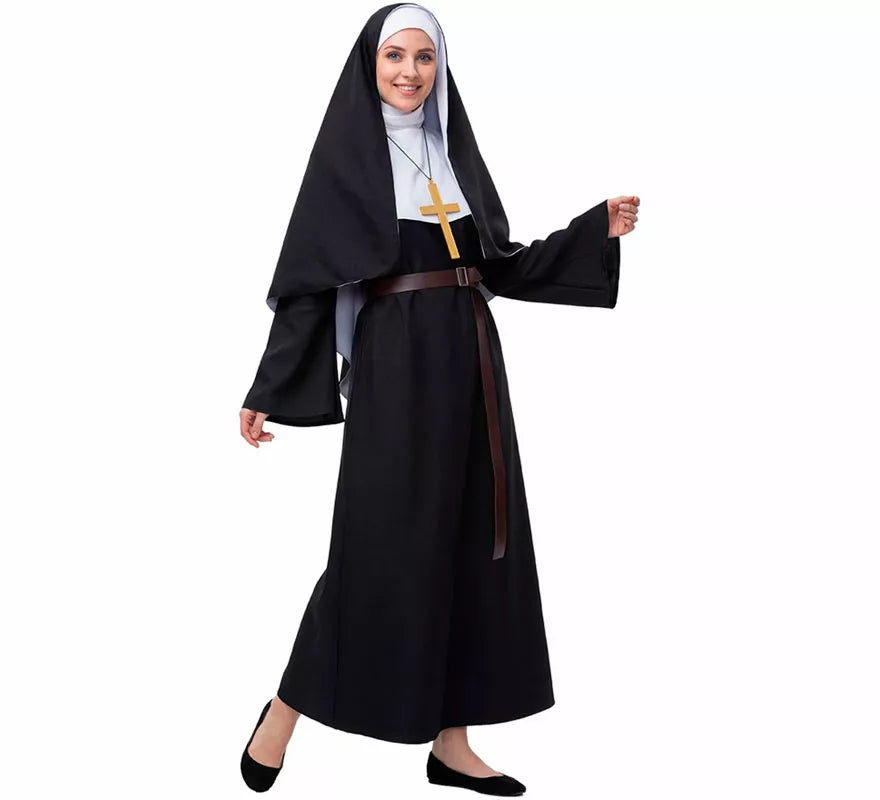 Translation missing: de.Disfraz de Monja Devota para mujer
