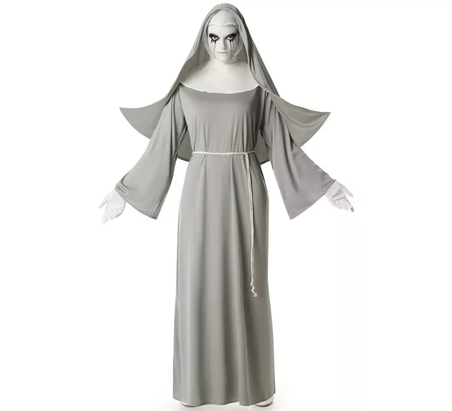 Translation missing: de.Disfraz de Monja gris para mujer