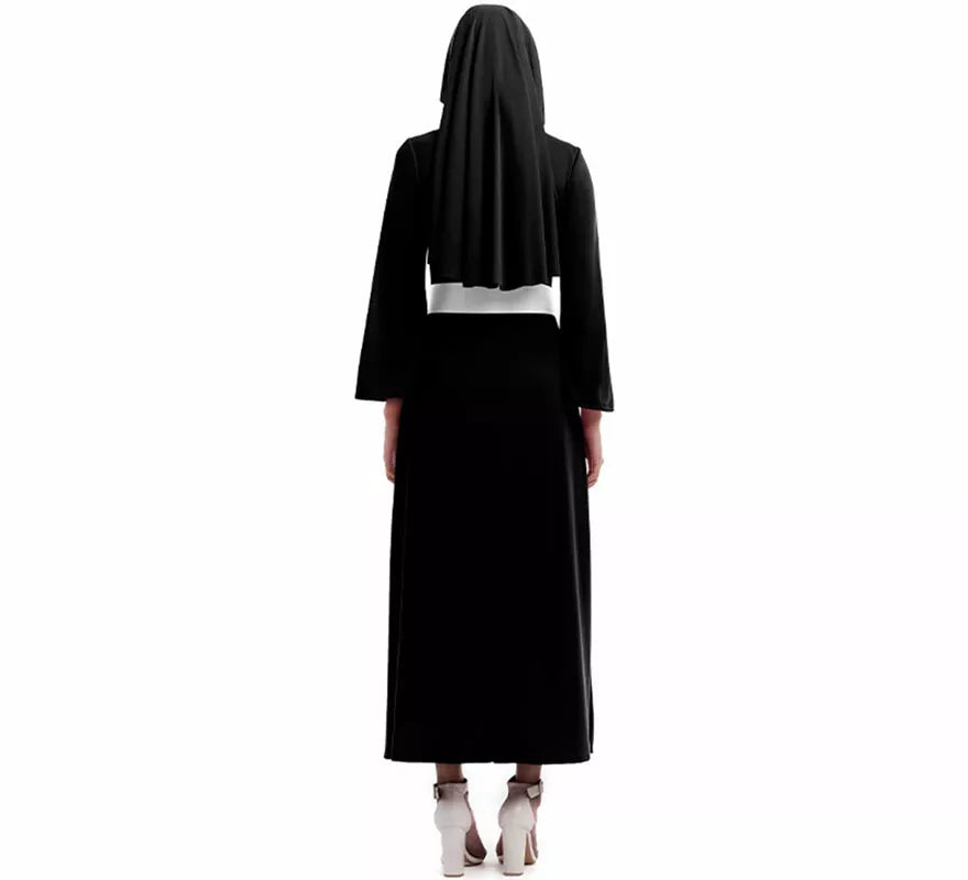 Translation missing: de.Disfraz de Monja negra para mujer