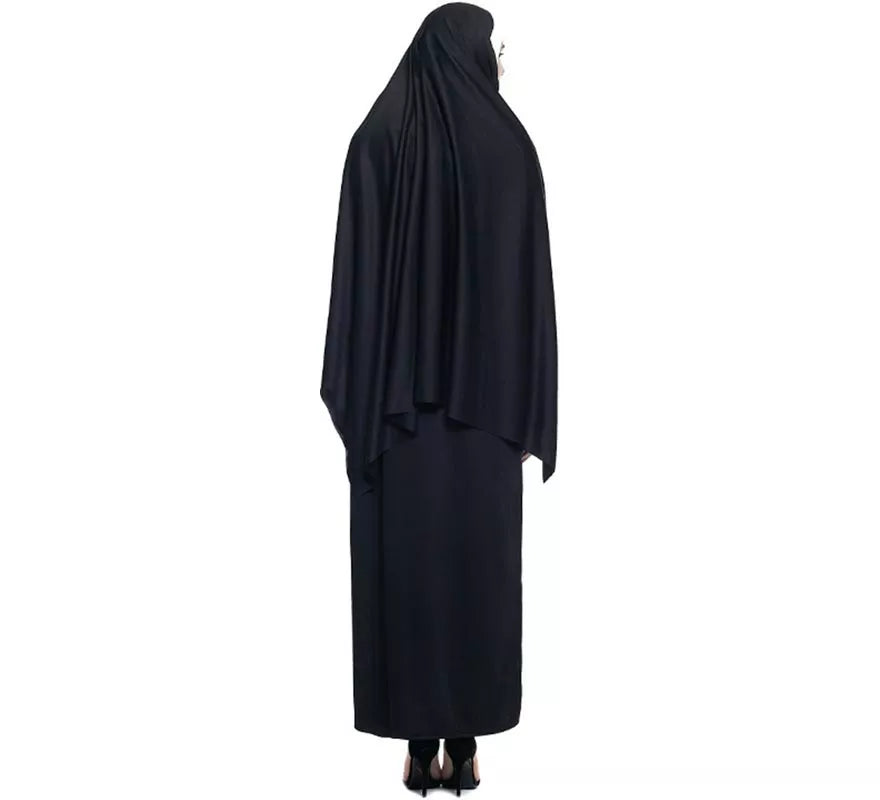 Translation missing: de.Disfraz de Monja Negro para mujer