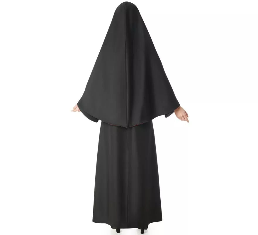 Translation missing: de.Disfraz de Monja negro para mujer
